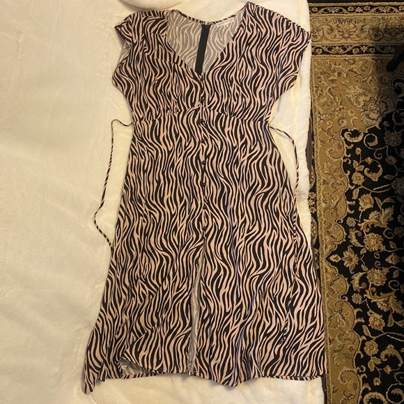 Zebra Print Dress - Picture 2 of 3
